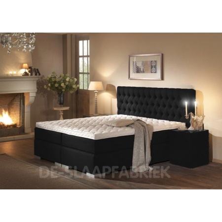 boxspring Barone antraciet De-Slaapfabriek