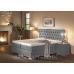 boxspring Barone lichtgrijs De-Slaapfabriek