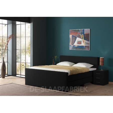 boxspring Dakar antraciet De-Slaapfabriek