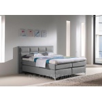 boxspring Milano lichtgrijs De-Slaapfabriek
