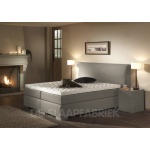 boxspring Napoli lichtgrijs De-Slaapfabriek