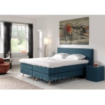 boxspring Tour blauw De-Slaapfabriek