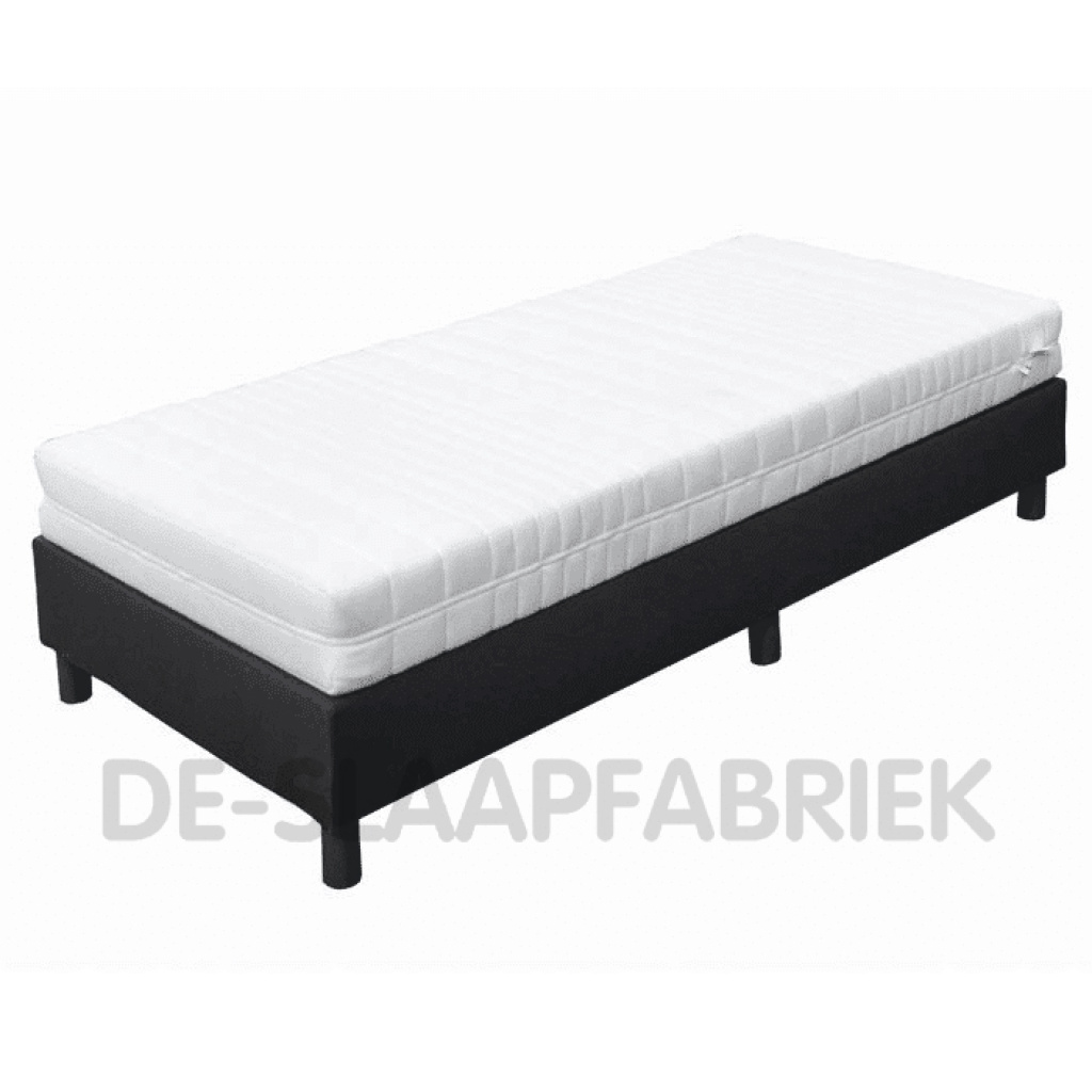 Boxspring 1-persoons Perfetto Zwart De-Slaapfabriek
