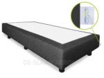 Boxspring zonder matras Letto Speciale De-Slaapfabriek Antraciet