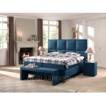 boxspring Carrera blauw De-Slaapfabriek