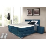 boxspring Evogue XL Electro blauw De-Slaapfabriek