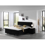 boxspring Portland zwart De-Slaapfabriek