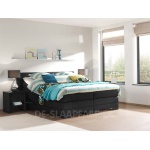 boxspring Provincia Electro antraciet De-Slaapfabriek