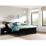 boxspring Provincia Electro zwart De-Slaapfabriek