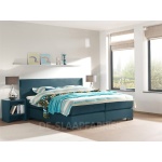 boxspring Provincia blauw De-Slaapfabriek