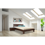 Houten bed wenge De-Slaapfabriek