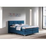 hoofdbord met vlakken Milano blauw De-Slaapfabriek