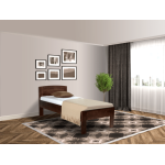 Senioren bed comfort donkerbruin De-Slaapfabriek