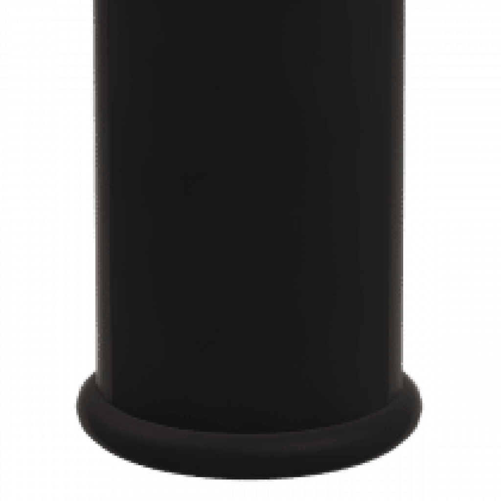 potenset Van Landschoot zwart rond 8 of 16 cm hoog