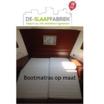 Boot matras op maat De-Slaapfabriek