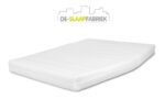 Koudschuim HR55 matras op maat, 18 cm hoog, met afschuining, medium de-slaapfabriek
