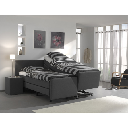Hoog Laag boxspring Cura 2-persoons