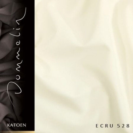 Extra breed dekbedovertrek Dommelin Uni katoen ecru De-Slaapfabriek