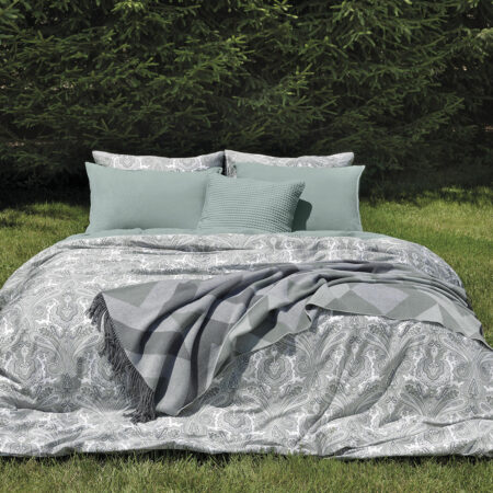 Dekbedovertrek Pordoi Olifantgrijs Extra breed de-slaapfabriek 1