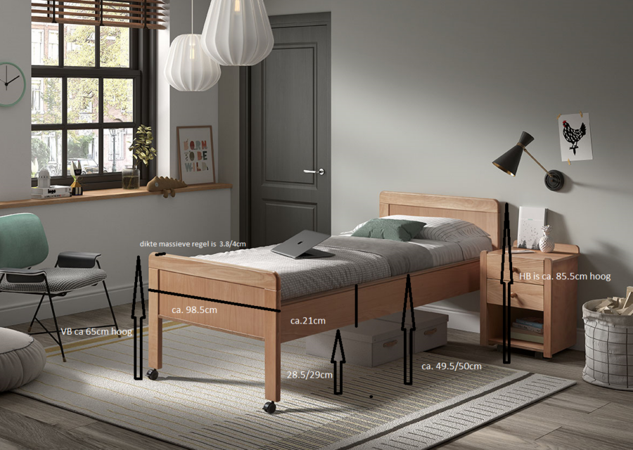 Comforta afmetingen Sgaap