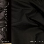 Kussensloop Dommelin katoen zwart set van 2 de-slaapfabriek