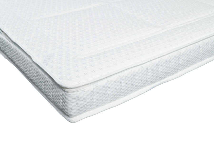 Latex splittopper Primavera Silvera 10 cm detail winter De-Slaapfabriek