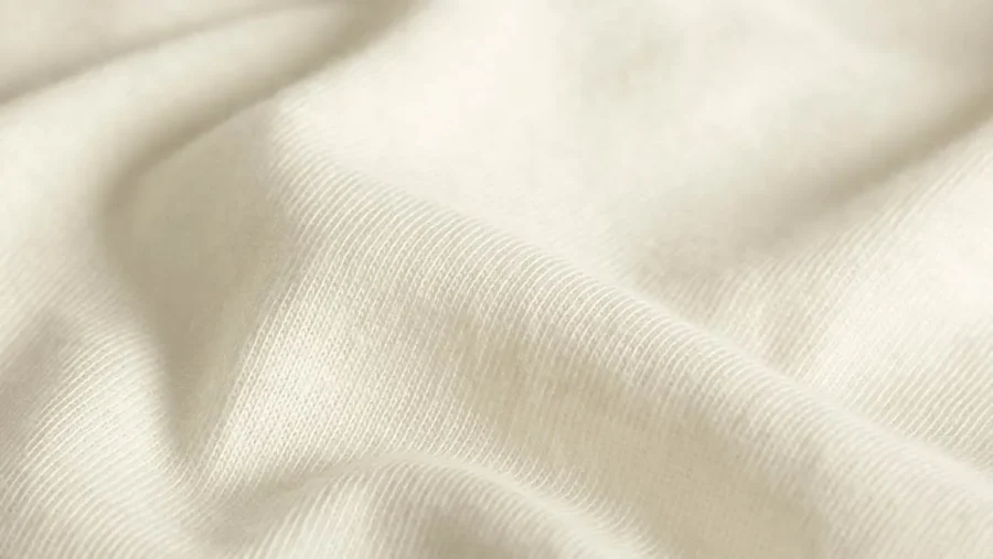 Cinderella jersey hoeslaken topper - ivory de-slaapfabriek 1