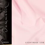 Extra breed dekbedovertrek Dommelin Uni katoen lichtroze de-slaapfabriek