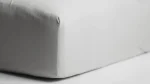 Cinderella Jersey hoeslaken topper - licht grijs 2 de-slaapfabriek