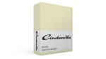 Cinderella jersey split hoeslaken topper - ivory 1 de-slaapfabriek