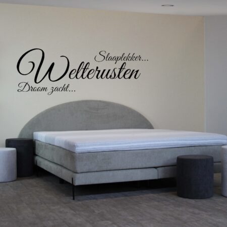 boxspring met rond hoofdbord