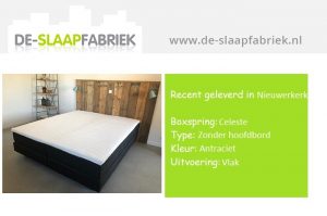 Boxspring zonder hoofdbord de-slaapfabriek