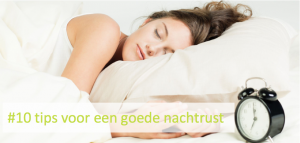 Het belang van goed slapen
