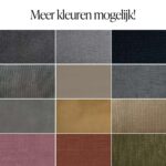 Styldecor vlakke boxspring modern design meer kleuren Sgaap