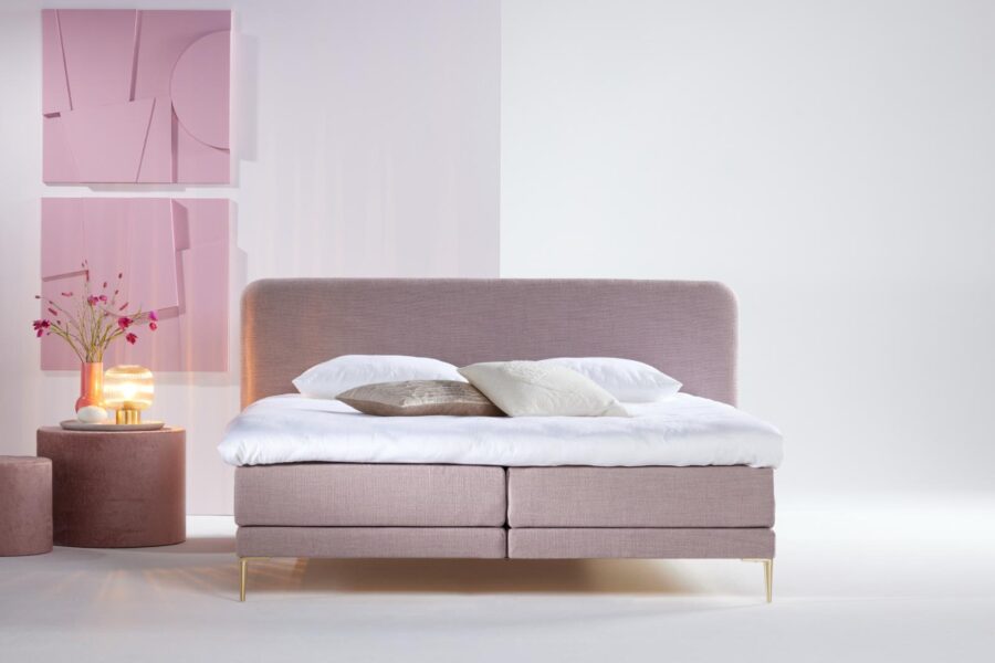 Eastborn boxspring Globe met Thin box Sgaap