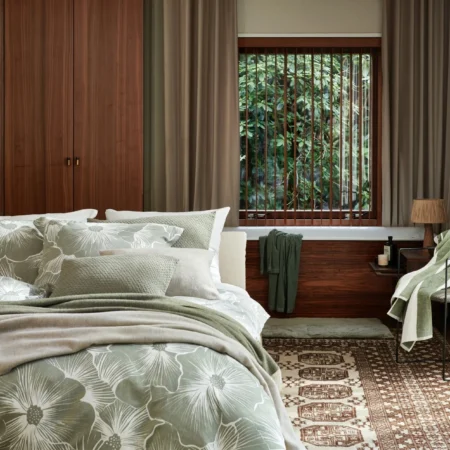 Dekbedovertrek Bloomline Pistache Vandyck Sgaap 1