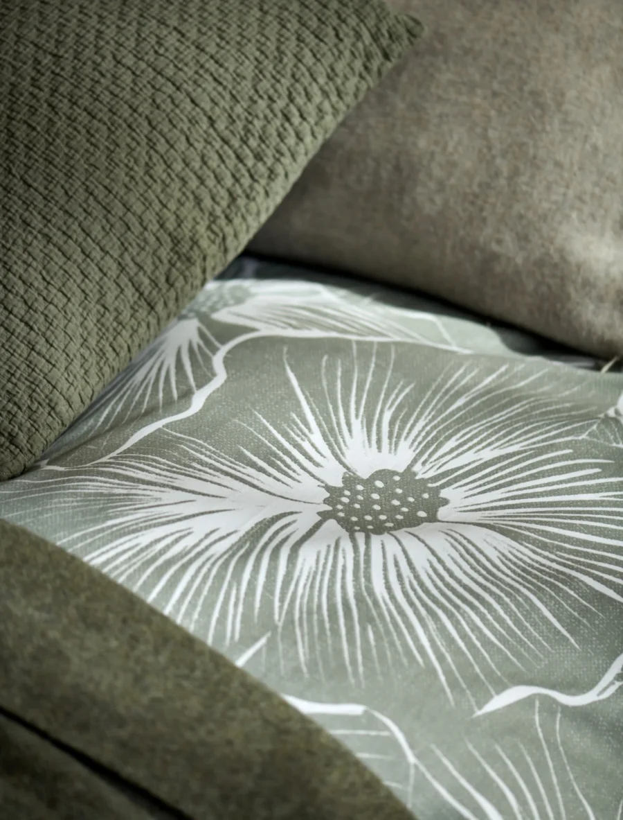 Dekbedovertrek Bloomline Pistache Vandyck Sgaap 3